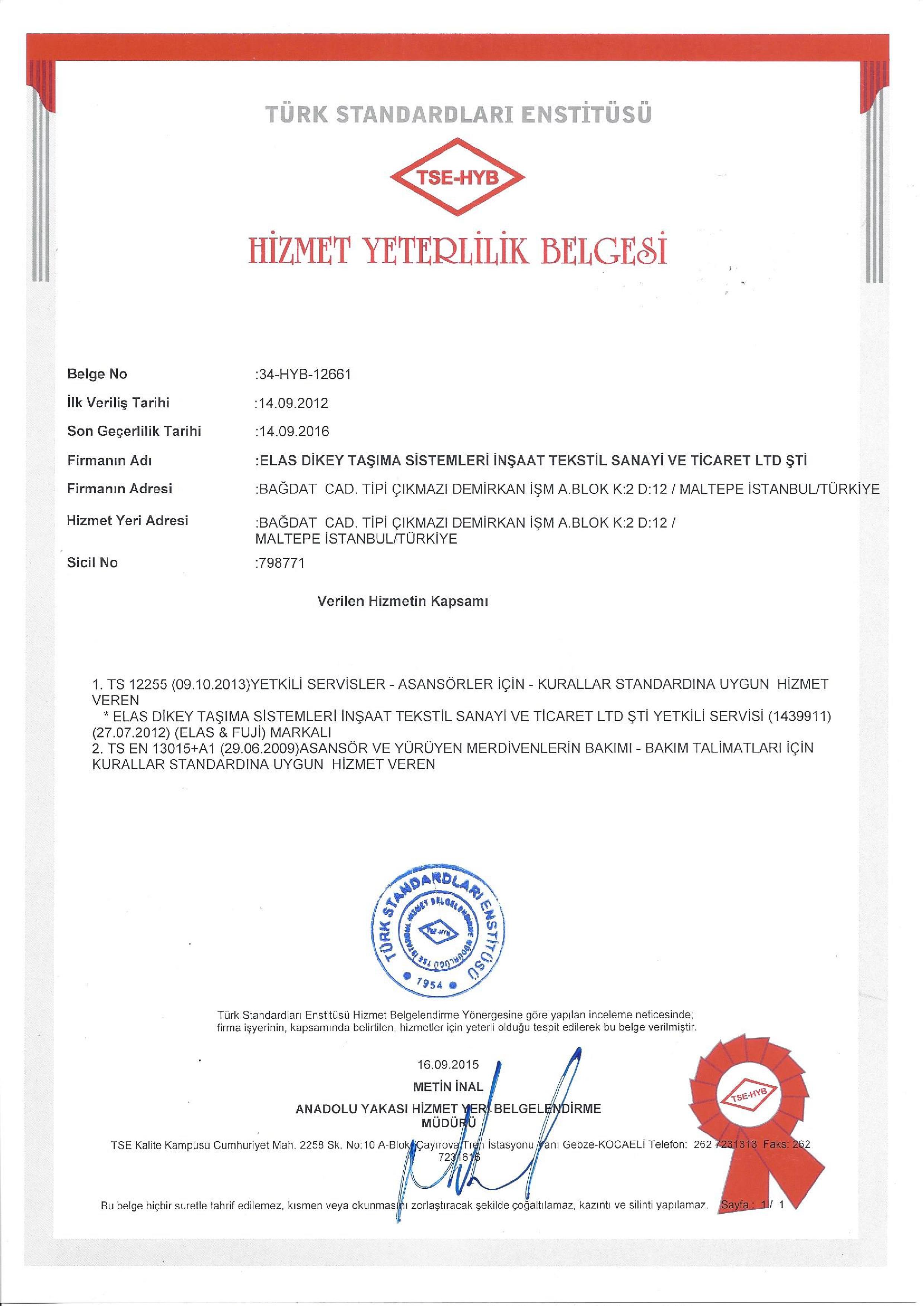 certificats