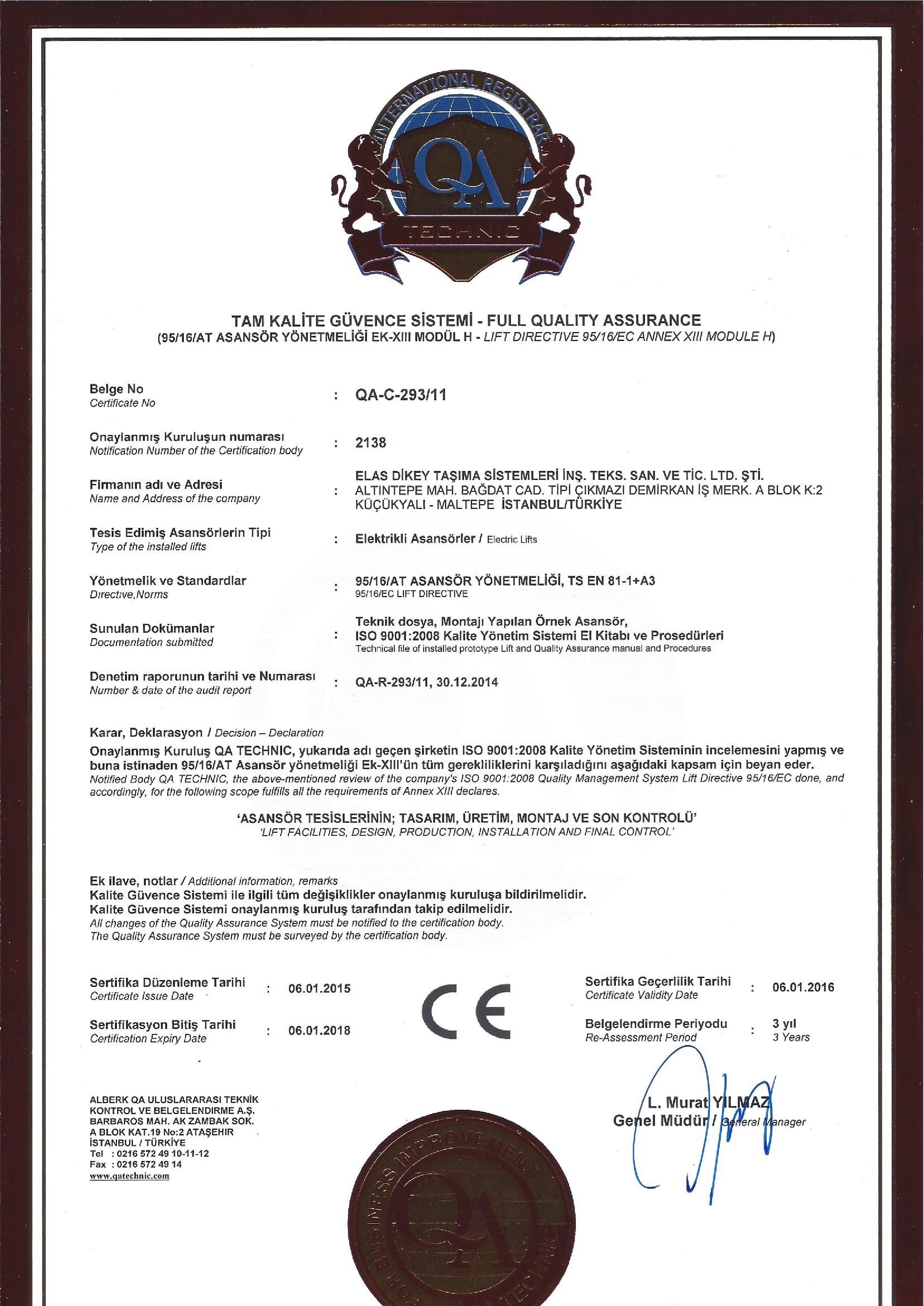 certificats